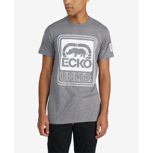 Ecko Unltd Men's Hardcore Marled T-shirt, Gray, Size L, NWT
